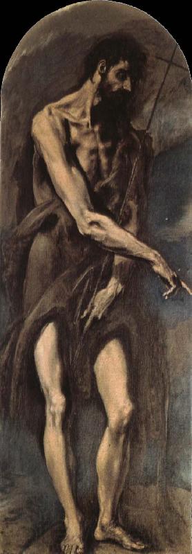 El Greco St John the Baptist